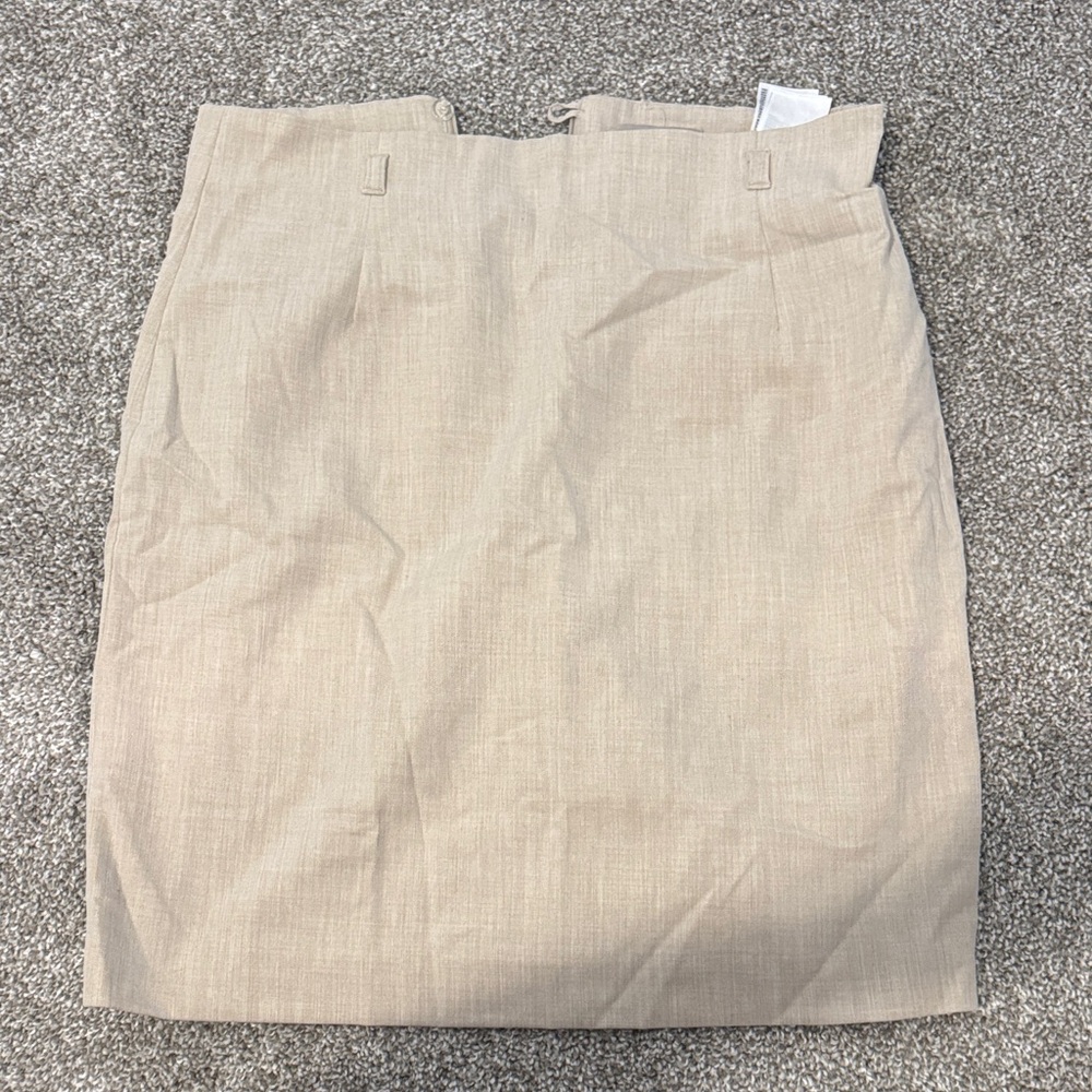 Elegant Beige Women's Skirt